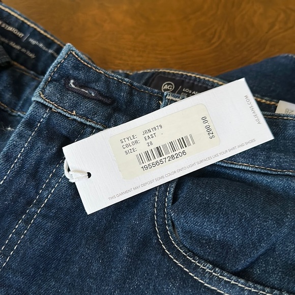 NWT AG Adriano Goldschmied Women's Alexxis Jeans, Metropolitan, 28 - Picture 2 of 14